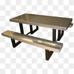 Unique Industrial Picnic Table Picnic Tables Commercial - Outdoor Bench, HD Png Download - picnic table png