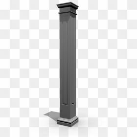 Square Column With Panels - Column, HD Png Download - column png