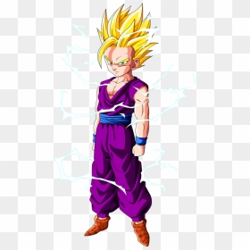 Gohan Joven Ssj2 - Dragon Ball Z De Gohan, HD Png Download - gohan png