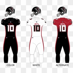 Atlanta Falcons Unif20 - Ny Giants Home Jersey, HD Png Download - falcons png