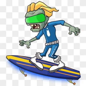 Pvz2 Fan Made Plants Clipart , Png Download - Plant Zombie Vs 2 Zombies, Transparent Png - hoverboard png