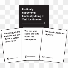 Paper, HD Png Download - cards against humanity png