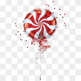 Candy Swirl Red - Balloon, HD Png Download - red balloons png