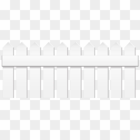 White Picket Fence Png - Picket Fence, Transparent Png - picket fence png