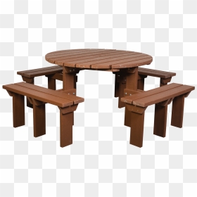 Adult Olympic Recycled Plastic Picnic Bench - Picnic Table, HD Png Download - picnic table png