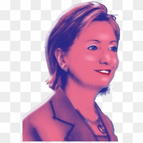 Girl, HD Png Download - hillary clinton head png