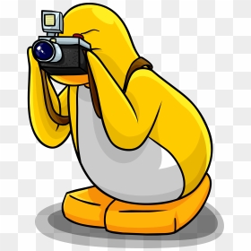Club Penguin Rewritten Wiki - Club Penguin Camera, HD Png Download - cartoon camera png