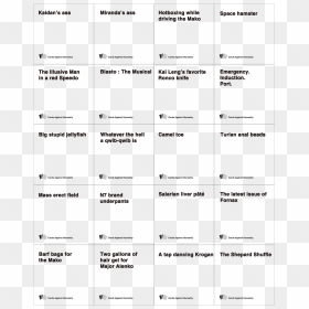 Cards Against Humanity Weed Pack Card List, HD Png Download - cards against humanity png