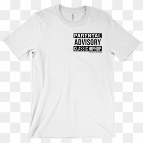 Active Shirt, HD Png Download - parental advisory png white