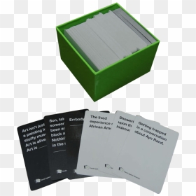 Cards Against Humanity Green Box"  Class= - Cards Are In The Green Box Cards Against Humanity, HD Png Download - cards against humanity png