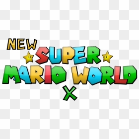 New Super Mario World X - Graphic Design, HD Png Download - super mario world png