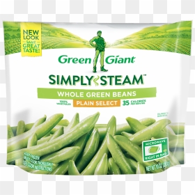 Green Giant® Simply Steam™ Selects Whole Green Beans - Green Giant Broccoli And Cheese, HD Png Download - green beans png