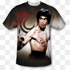 Hover Over Image To Zoom - Bruce Lee Shirts, HD Png Download - aj lee png