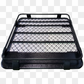 Steel Cage Roof Rack Half Cage Dual Cab Roof Rack [stdbgutt] - Mesh, HD Png Download - steel cage png