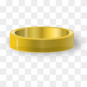 Gold Ring Svg Clip Arts - Clip Art, HD Png Download - gold ring png