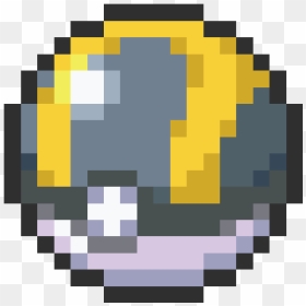 Ultra Ball - Ultra Ball Pixel Png, Transparent Png - pokeballs png