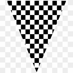 Pennant Clipart Checkered Flag - Racing Pennant, HD Png Download - racing flag png