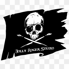 Logo Flaga-02 - Skull, HD Png Download - jolly roger png