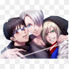 Yuri On Ice , Png Download - Victor Nikiforov Yuri Katsuki Yuri, Transparent Png - yuri on ice png