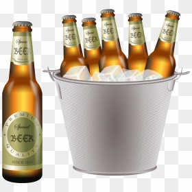 Beer Bucket Png - Beer In A Bucket Png, Transparent Png - beer bucket png