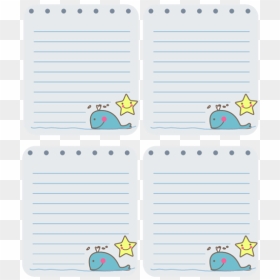 Lined Note Card Png - Printable Note Cards For Kids, Transparent Png - index card png