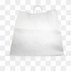 White Paper Bag Twisted Handle Front - Briefcase, HD Png Download - paper bag png