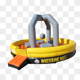 Picture - Wrecking Ball Inflatable Bounce House, HD Png Download - wrecking ball png