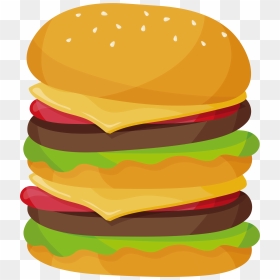 Burger Clipart Burger Mcdonalds, Burger Burger Mcdonalds - Mcdonalds Big Mac Clipart, HD Png Download - big mac png