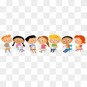 Clipart Child Banner - Class Meeting Clip Art, HD Png Download - vhv