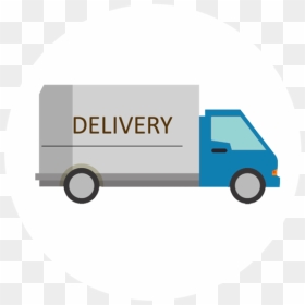 Delivery Truck - France Pare Brise Png, Transparent Png - delivery truck png