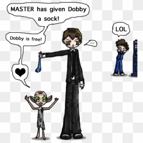 Dobby Is Free - Dobby Through The Movies, HD Png Download - dobby png