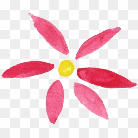 Transparent Background Watercolor Flower Png, Png Download - watercolor rose png