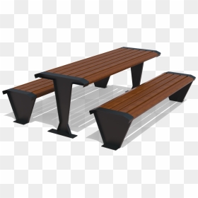 Essence Model Picnic Table For Public Spaces - Bench, HD Png Download - picnic table png