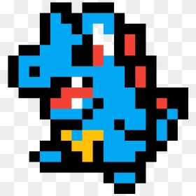 Pokemon Pixel Art Mudkip , Png Download - Pokemon Pixel Art, Transparent Png - mudkip png