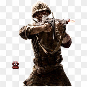 Call Of Duty World At War Icon, HD Png Download - call of duty soldier png