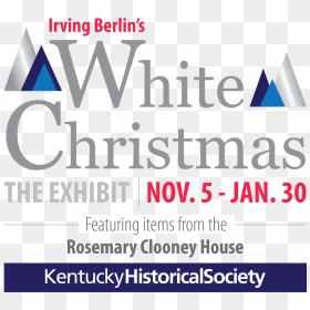 White Christmas The Exhibit Branding - Glasgow Caledonian University, HD Png Download - candy cane border png