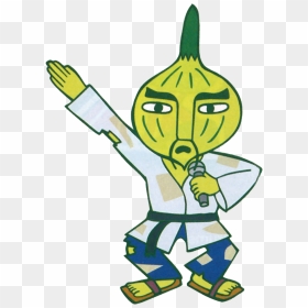 Transparent Rapper Clipart - Chop Chop Master Onion, HD Png Download - parappa the rapper png