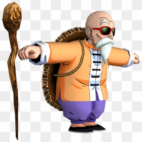 Download Zip Archive - Cartoon, HD Png Download - master roshi png