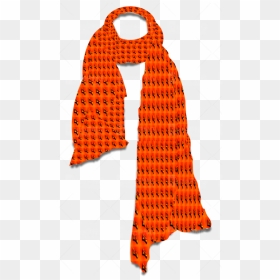 Transparent Red Scarf Png - Orange Scarf Png, Png Download - red scarf png