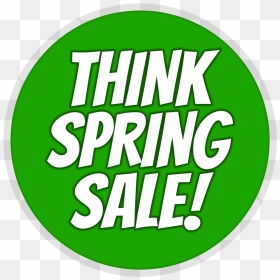 Aaa Think Spring Sale - Circle, HD Png Download - 15% off png