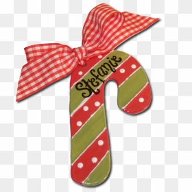 Christmas Candy Cane Ornament - Paper, HD Png Download - candy cane border png