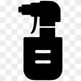 Water Spray Bottle , Png Download - Spray Gun Hitam Putih, Transparent Png - spray bottle png