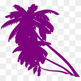 Animated Palm Trees Png Clipart , Png Download - Pink Palm Trees Png, Transparent Png - cartoon palm tree png