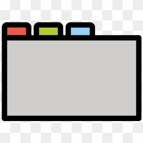 Card Index Emoji Clipart, HD Png Download - index card png