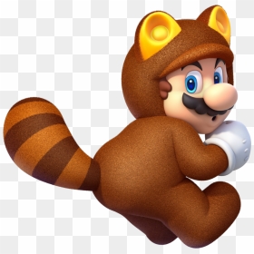 Tanooki Mario, HD Png Download - super mario world png