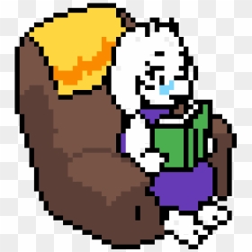 Toriel In Her Chair Clipart , Png Download - Cross Stitch Patterns Undertale, Transparent Png - toriel png