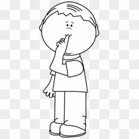 Quiet Clipart Black And White, HD Png Download - angry eyebrows png