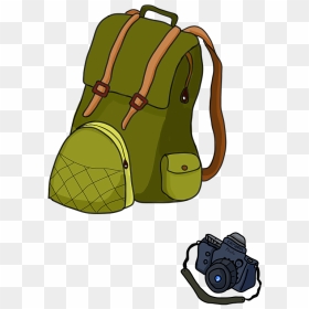 Cartoon Backpack Png, Transparent Png - cartoon camera png