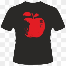 Manzana Kamis Tas Personalizacion - Design Death Note T Shirt, HD Png Download - transparent tattoo sleeves png