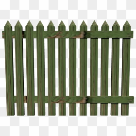 Fence Png - Gambar Pagar Kayu Reng, Transparent Png - picket fence png